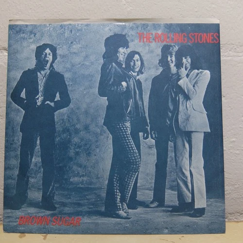 Rolling Stones - Brown Sugar (EMI RSR 1311, 1984) Aussie PR0M0 45