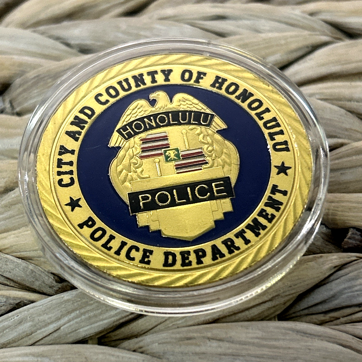 HONOLULU HAWAII POLICE DEPARTMENT St. Michael Challenge Coin | eBay