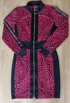 Kleid ''LIU JO'' Rot/Schwarz Gr. 36