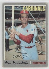 1970 Topps Vic Davalillo #256 0l2