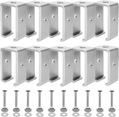 10 Pack Heavy-Duty Channel Trolley Track Hanger Bracket for UNISTRUT Strut Chann