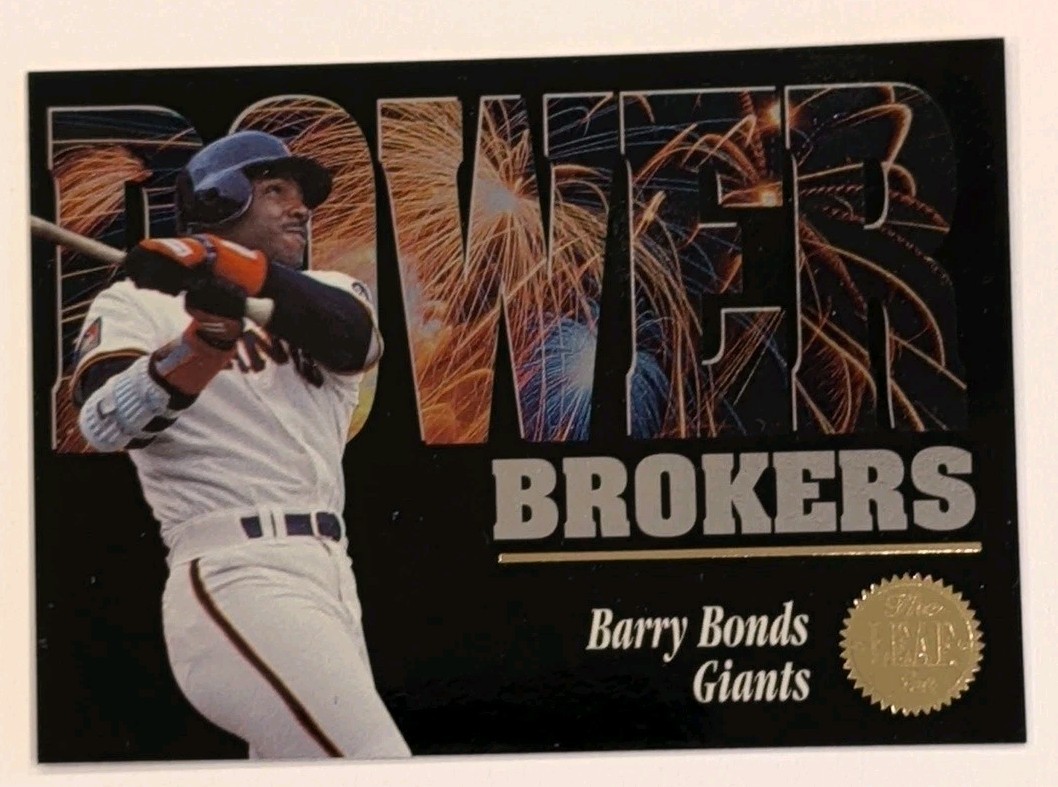 1994 Leaf - Power Brokers Barry Bonds #3