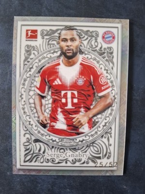 Serge Gnabry /52 Toppsfractor Ornament Topps Chrome Bundesliga 2025-26 FC Bayern
