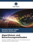 Praveen Kumar Yadaw (U. A.) | Algorithmen Und Berechnungsmethoden | Taschenbuch