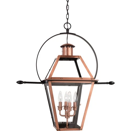 Quoizel RO1914AC Rue De Royal Outdoor Lantern in Copper - Picture 1 of 3