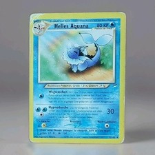 Helles Aquana Pokemon Karte Deutsch 52/105 Neo Destiny