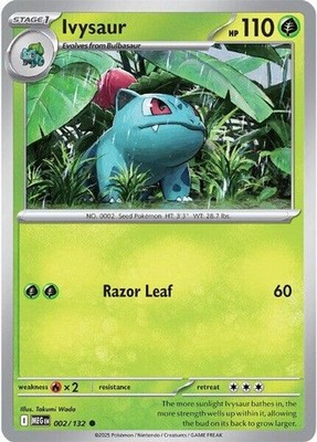 Ivysaur - 002/132 [MEG - 002/132] ME01: Mega Evolution - NM