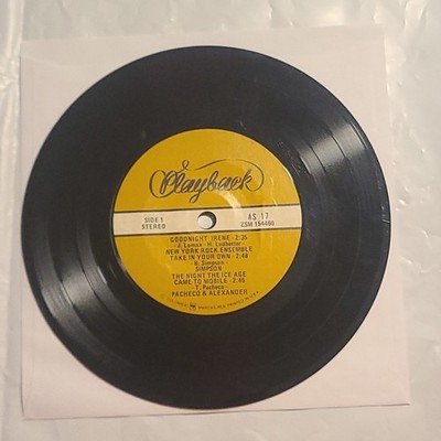 Playback ~ Goodnight Irene/ Take In Your Own + 3 More ~ AS 17 7 In. 33 Record