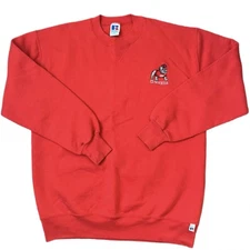 Vintage 90s Georgia Bulldogs UGA Russell Athletic Made In USA Crewneck XL NCAA