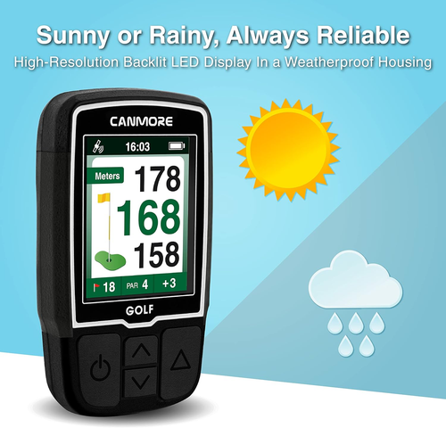 HG200 PRO Handheld GPS Golf Device, 41,000+ Free Preloaded Worldwide Course, Upg - Picture 8 of 12