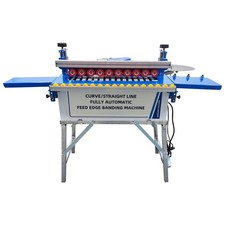 110V Automatic Edge Bander Curved Edge Sealing Repairing Machine 1200W