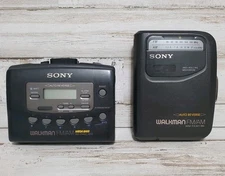 Sony Walkman WM-FX403 / WM-FX301 Cassette Player Radio Lot - For Parts