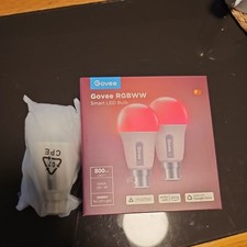 Govee Matter Smart LED Bulb B22 H6008, 1  Bulb