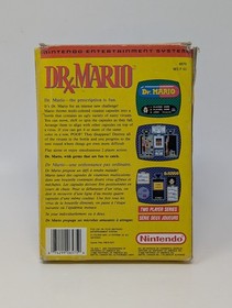 Dr. Mario (Nintendo NES, 1990) - In Box No Manual