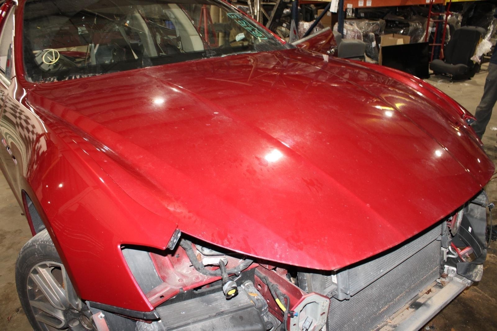 14-20 Ghibli Rosso Energia Pearlescent Red Front Bonnet Hood Body Panel OEM OE