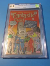 Fantatic Four #9 Facsimile Reprint Foil variant CGC 9.8 NM/M  Gorgeous Gem Wow