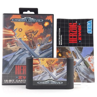 Sega Mega Drive: Herzog Zwei - Modul Anleitung OVP (PAL EUR)