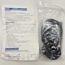 Digital Indoor TV Antenna Digital Signal Booster 1080P / 50 Mile Range - NEW