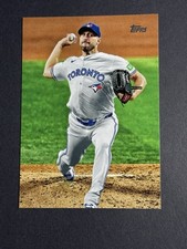 2025 Topps Series 2 #686 - Max Scherzer True Photo Parallel- Blue Jays