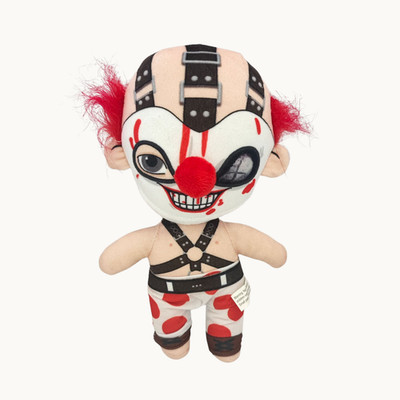Sweet Tooth Plüschtier 10 Zoll Killer Clown Spiel verdreht Metall Stofftier Puppe
