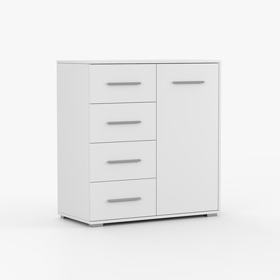 Kommode Schubladkasten Schubladen Flur Diele FRIDA MINI 01 1D4S