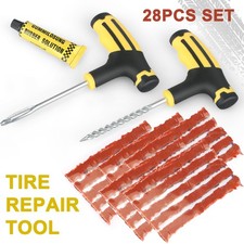8-28pcs Tire Repair Kit Heavy Duty Tire Plug Patch Tool for Car Truck Motorcycle