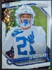 DJ Giddens 2025 Panini NFL Prizm White Disco Rookie #383 (RC) Indianapolis Colts