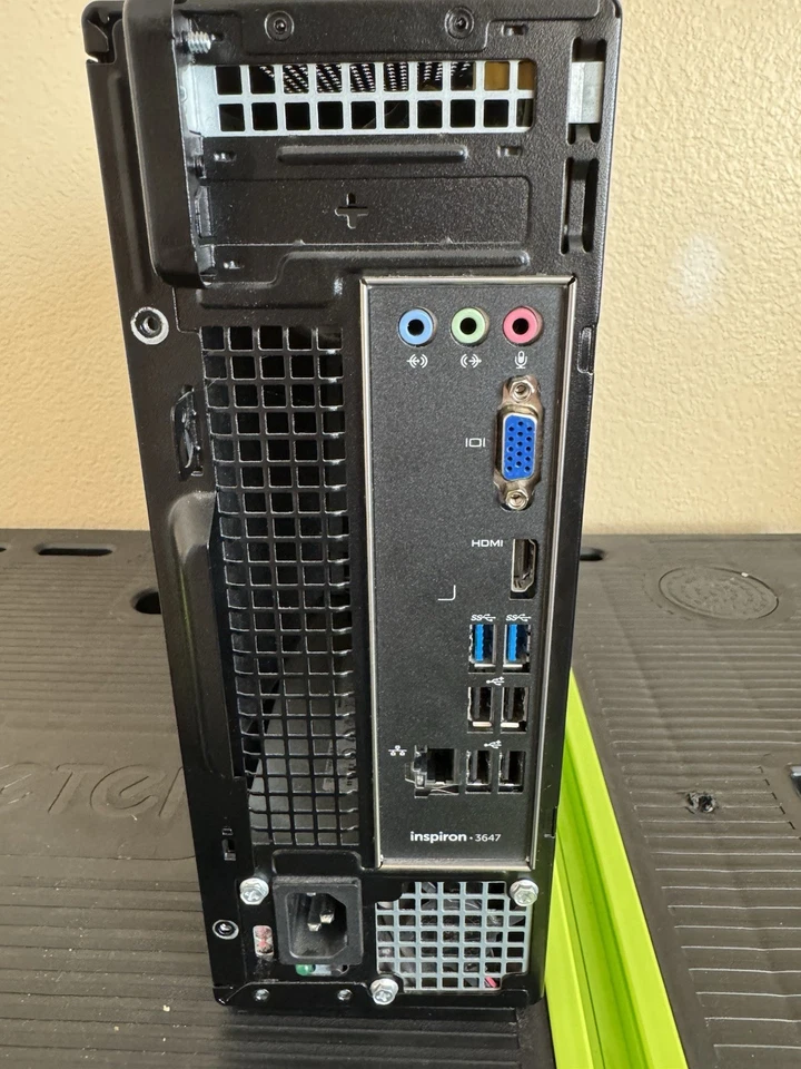 Dell Inspiron 3647 SFF Desktop | Intel Core i3 3.4GHz | 4GB RAM | No HDD - Image 3 of 4
