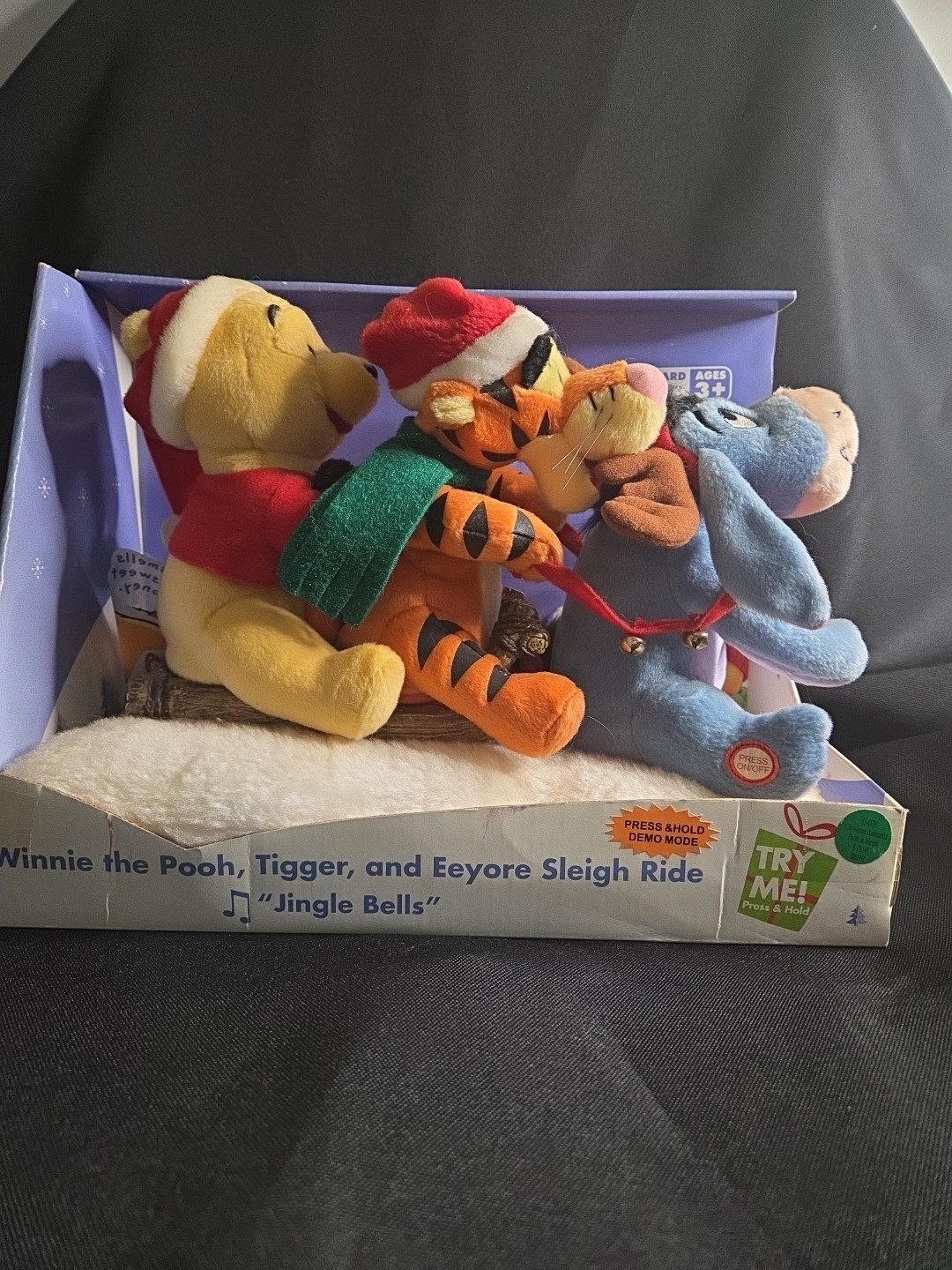 Winnie The Pooh, Tigger And Eeyore Sleigh  Ride