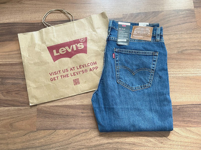 LEVIS 511 Herren Jeans 34 / 34 Blau NEU W34 L34 Hose STRAUSS NP: 109,95 