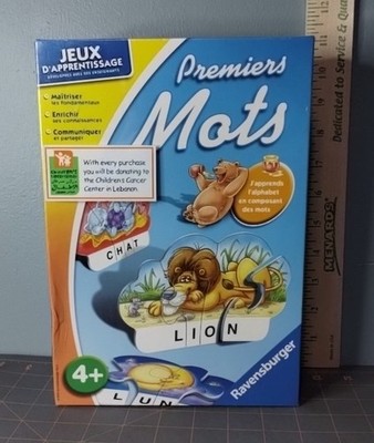 Ravensburger Premiers Mots French Learning Game For Kids Ages 4+