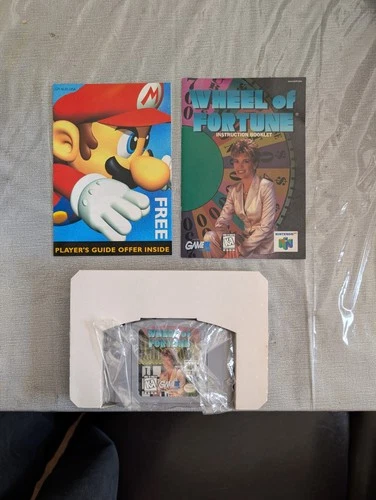 Wheel of Fortune N64 Nintendo 64 CIB