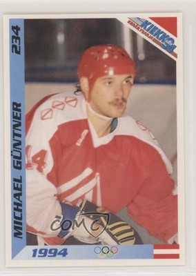 1994 Semic Jaakiekko Finnish Michael Guntner #234 0a6