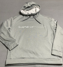 Nike Therma Fleece Just Do It Training Hoodie 929693-065 Women's Size Small Gray