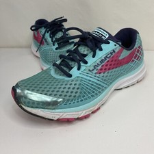 Brooks Launch 3 Womens Size 10 B Running Shoes Trainers Teal Pink DNA Sneakers