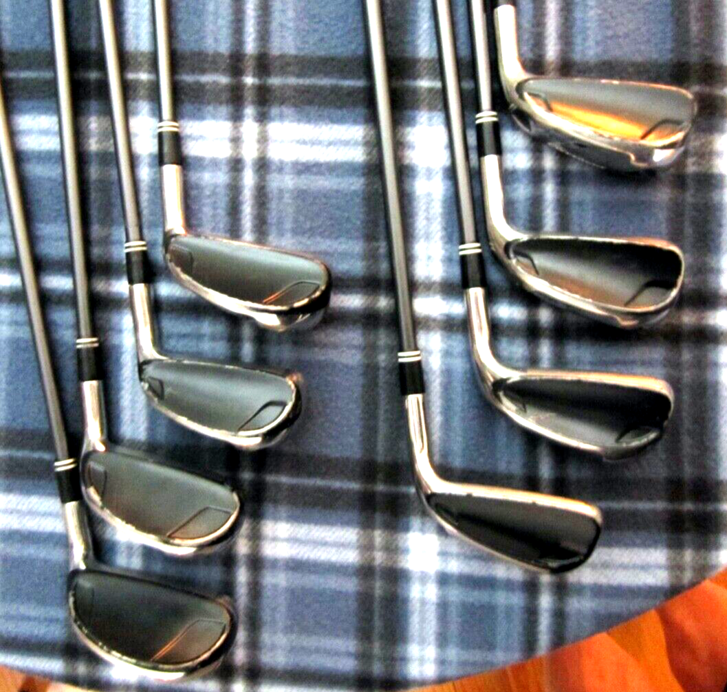 Cleveland HB3 Set 3 PW Graphite 65g Reg Flex Mens RH iron set all