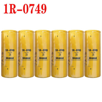 6 Pack NEW FILTER FOR CAT 1R-0749 FUEL FILTER For CATERPILLAR 1R0749