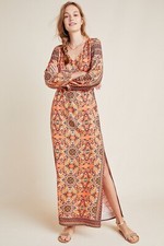 Farm Rio for Anthropologie Clarabella Maxi Dress Size XS $230