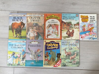 Ladybird Well Loved Tales & Classics Book Bundle x9 ~pinocchio ~black Beauty