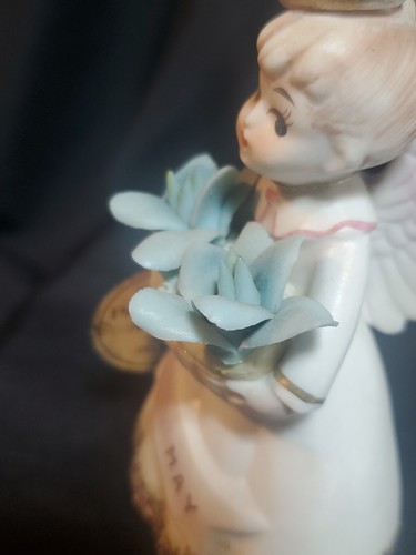 Josef Original Birthday Angel Girl Porcelain Figurine Vintage Inarco Orig Tag - Picture 17 of 21