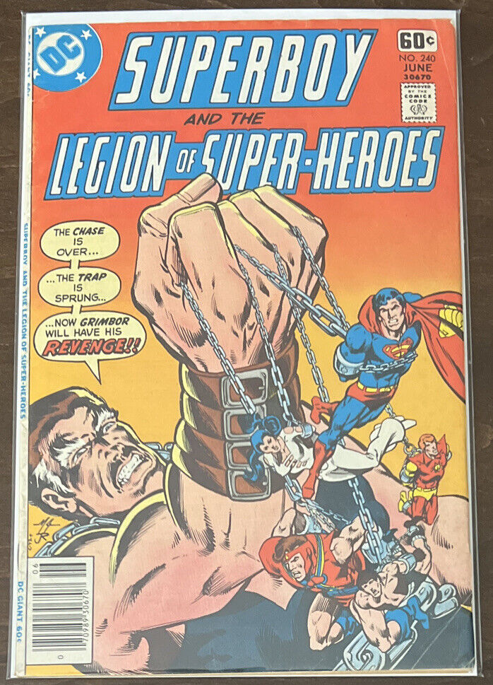 Superboy and the Legion of Super-Heroes #240 VF 8.0 ORIGIN OF DAWNSTAR DC COMICS