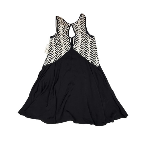 NEU Free People Damen Small Walk In The Park schwarz Zebra Tank Kleid mit Taschen - Bild 10 von 12
