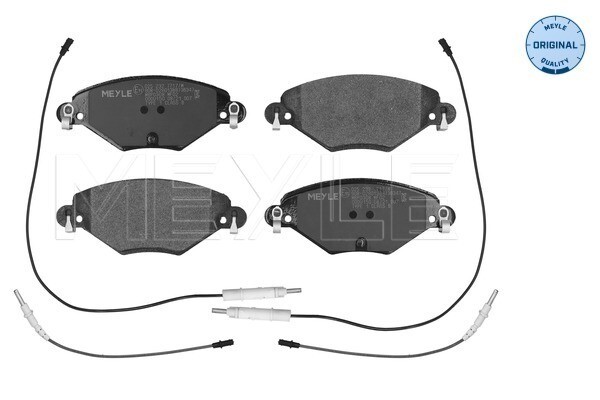 Meyle 025 232 7717/W Bremsbelagsatz, Scheibenbremse FüR CitroËN-image