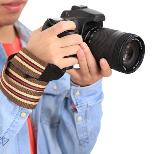 Sangle Bandoulière VKO Pour Appareil Photo - Corde Tressée, Longueur 100 Cm, Léger 45g - Compatible Toutes Marques - 12