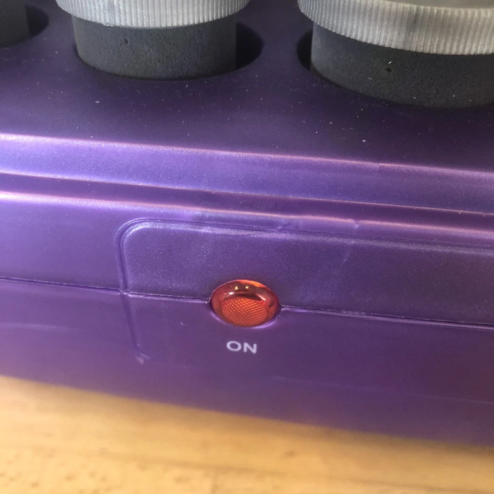 Rodillos de pelo flocados calientes 20 herramientas de tiro caliente Helen of Troy Hairsetter Foto 2 de 4