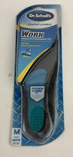 Dr Scholls Insoles Men WORK Massaging Gel Full Shoe Insole Sz: M 8-14 1 pair
