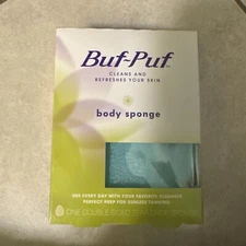 Buf-Puf Double-Sided Body Sponge