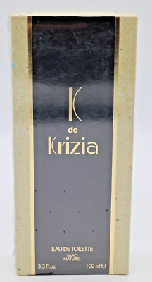 Krizia K de Krizia 100ml / 3.2 oz SEALED Spray Authentic Vintage