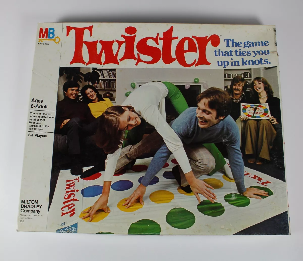 Vintage Twister Game Classic Group Complete 1986 