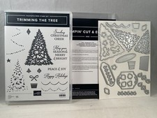 TRIMMING THE TREE Stamp Set TREE TRIMMINGS Dies Stampin Up A23
